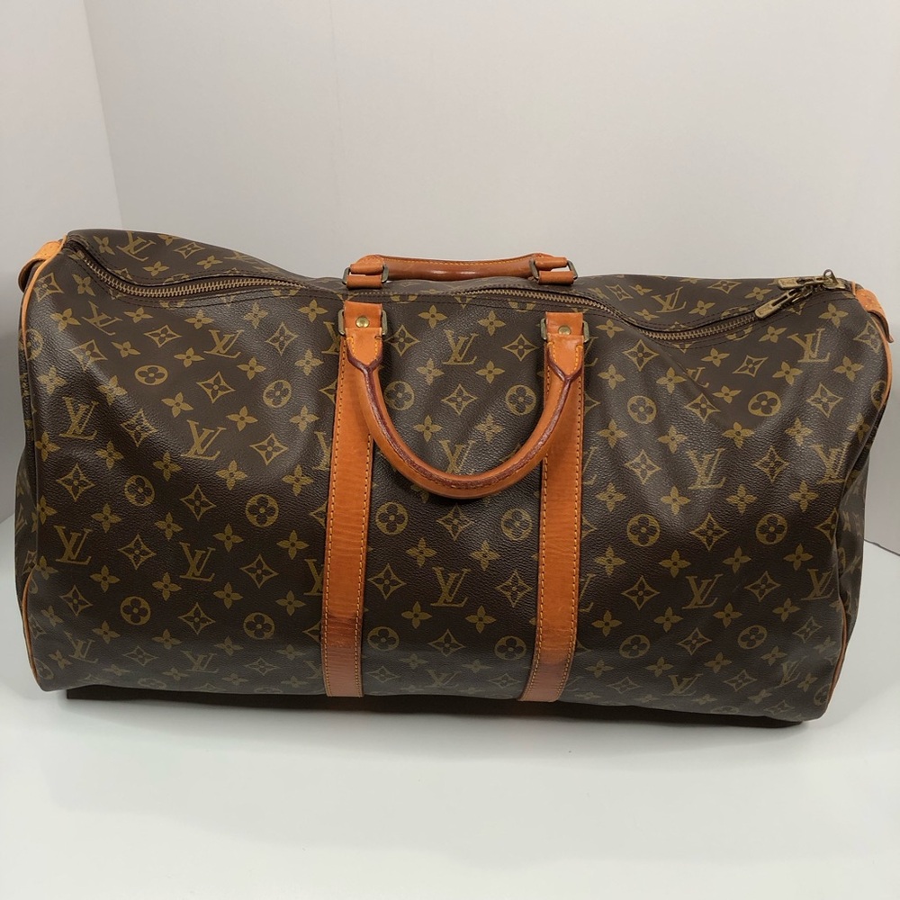 Louis Vuitton Vintage Monogram Keepall 55 Duffle Bag — Authentic. Includes COA ~